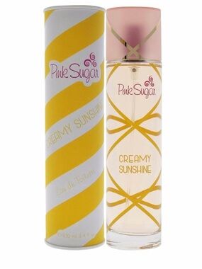 PINK SUGAR Creamy Sunshine Eau de Toilette Perfume for Women, 3.4 Fl. BRAND NEW